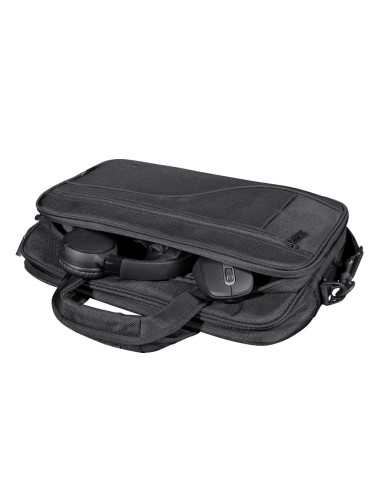 24399,Geanta Trust Sydney pentru laptop de 17.3inch, Negru