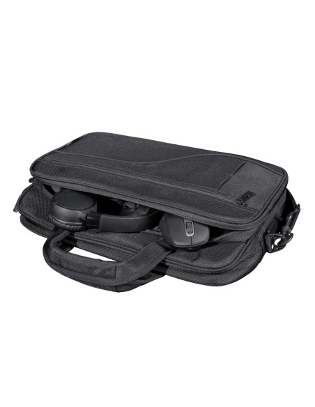 24399,Geanta Trust Sydney pentru laptop de 17.3inch, Negru