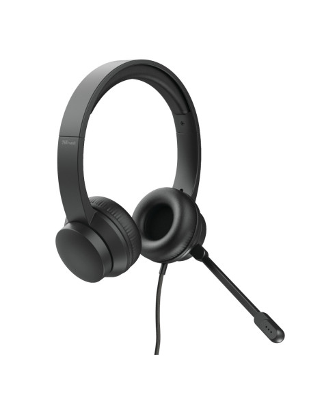 24133,Casti cu microfon Trust Rydo, USB-A, Negru