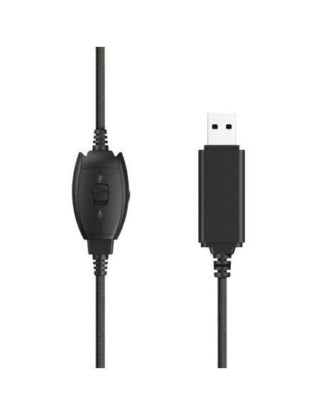 24133,Casti cu microfon Trust Rydo, USB-A, Negru