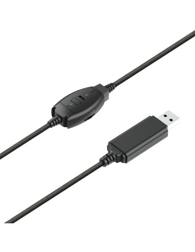 24133,Casti cu microfon Trust Rydo, USB-A, Negru