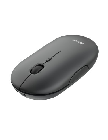 24059,Mouse Optic Trust Puck Rechargeable, USB Wireless, Negru
