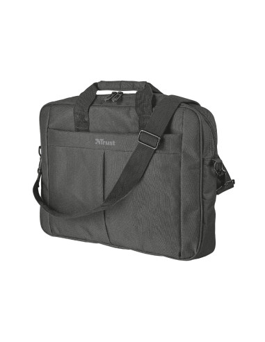 21551,Geanta Trust Primo Carry pentru laptop de 16inch, Negru