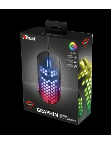 Mouse Trust GXT 960, Graphin Ultra-lightweight Gaming Mouse