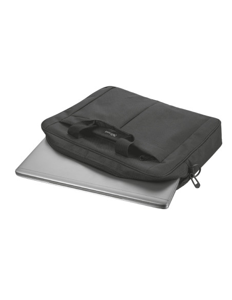 21551,Geanta Trust Primo Carry pentru laptop de 16inch, Negru
