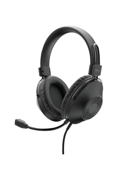 24132,Casti cu microfon Trust Ozo, USB-A, Negru