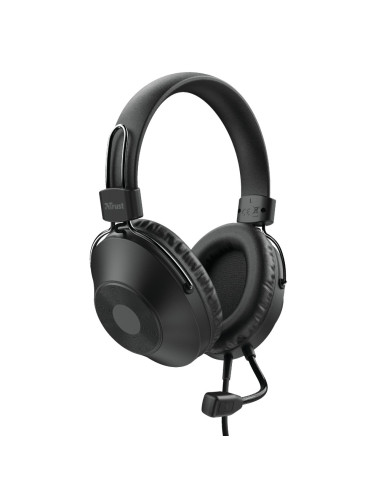 24132,Casti cu microfon Trust Ozo, USB-A, Negru
