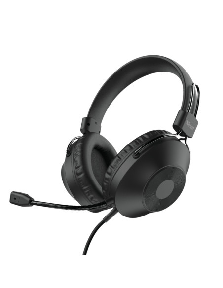 24132,Casti cu microfon Trust Ozo, USB-A, Negru