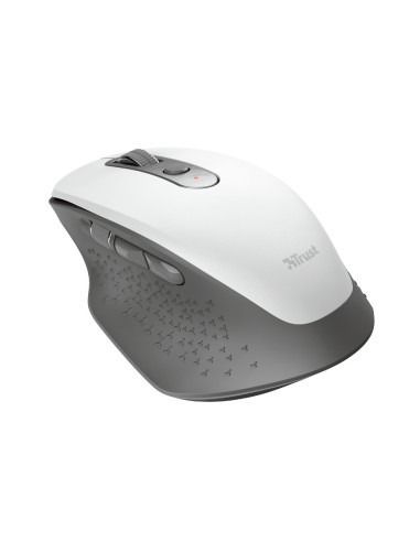 24035,Mouse Optic Trust Ozaa Rechargeable, USB Wireless, Alb