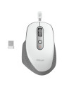 24035,Mouse Optic Trust Ozaa Rechargeable, USB Wireless, Alb