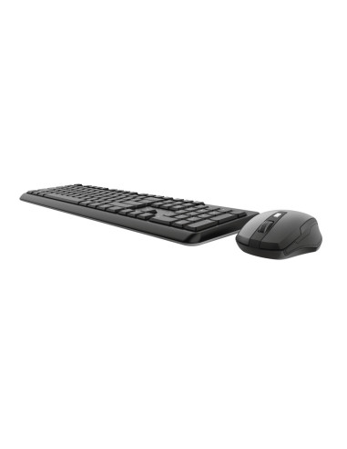 23942,Kit Wireless Trust ODY - Tastatura, USB, Black + Mouse Optic, USB, Negru