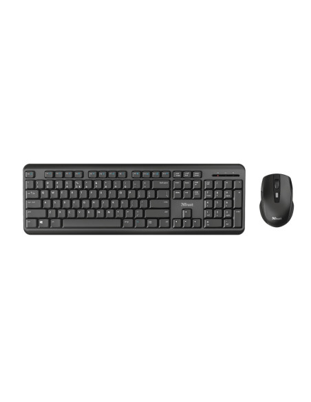 23942,Kit Wireless Trust ODY - Tastatura, USB, Black + Mouse Optic, USB, Negru