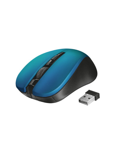 21870,Mouse Optic Trust Mydo Silent Click Wi, USB Wireless, Albastru