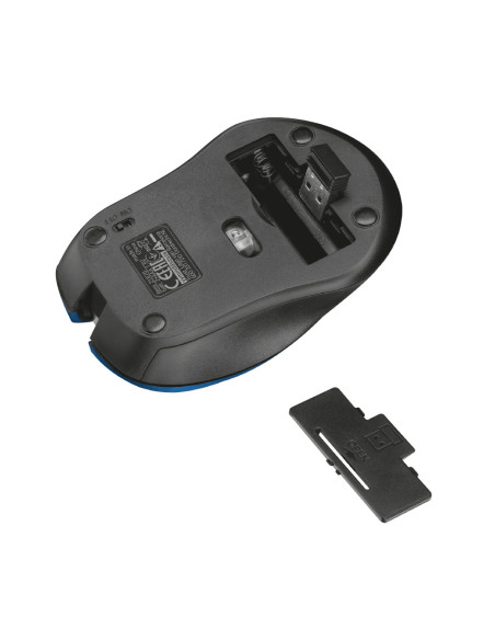 21870,Mouse Optic Trust Mydo Silent Click Wi, USB Wireless, Albastru