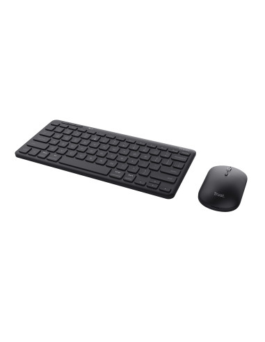 24843,Kit Wireless Trust Lyra - Tastatura, USB/Bluetooth, Black + Mouse Optic, USB/Bluetooth, Negru