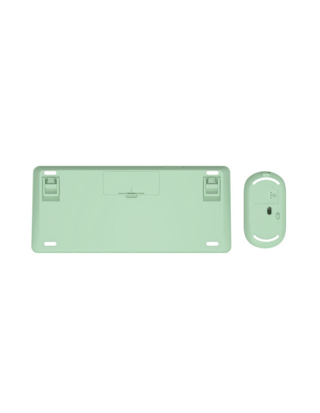 24942,Kit Wireless Trust LYRA - Tastatura Bluetooth/USB Wireless Green + Mouse Optic, USB Wireless, Verde