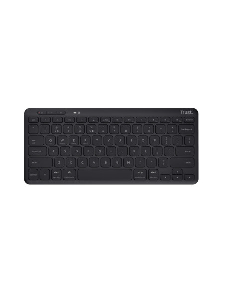 24707,Tastatura Wireless Trust Lyra, USB Wireless/Bluetooth, Negru