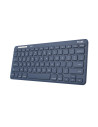 25095,Tastatura Wireless Trust LYRA, Bluetooth/USB Wireless, Albastru