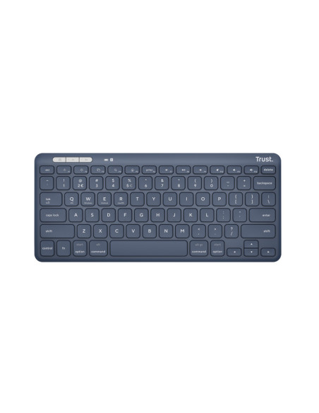 25095,Tastatura Wireless Trust LYRA, Bluetooth/USB Wireless, Albastru