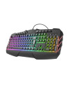 23855,Tastatura Trust GXT881, RGB LED, USB, Negru