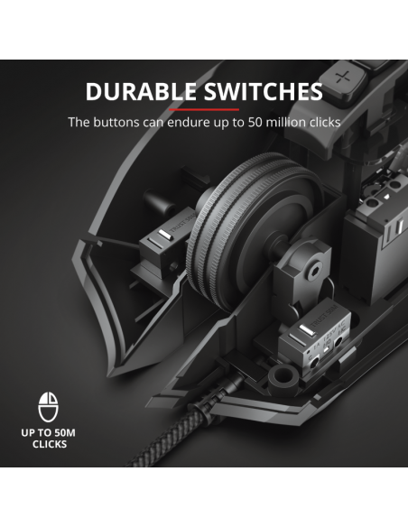 Mouse cu fir GXT 160X, Ture RGB Gaming Mouse, negru,TR-23797