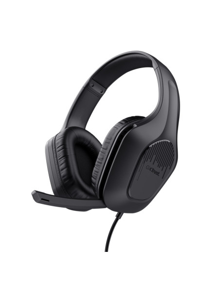 24990,Casti cu microfon Trust GXT415 ZIROX, 3.5mm jack, Negru