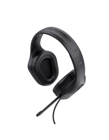 24990,Casti cu microfon Trust GXT415 ZIROX, 3.5mm jack, Negru