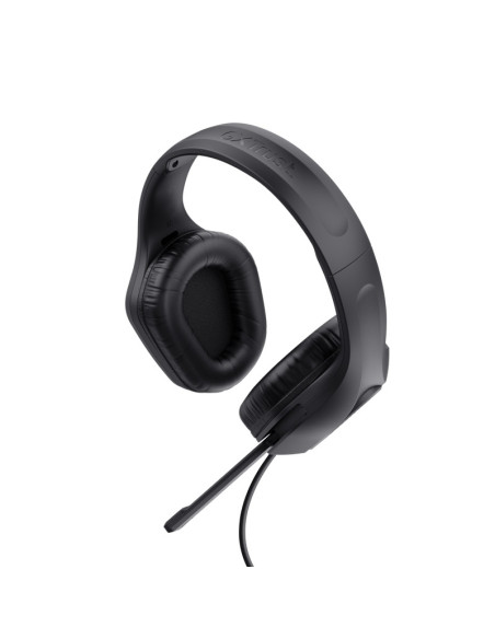 24990,Casti cu microfon Trust GXT415 ZIROX, 3.5mm jack, Negru