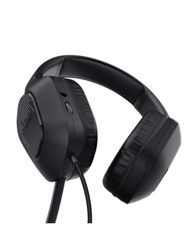24990,Casti cu microfon Trust GXT415 ZIROX, 3.5mm jack, Negru