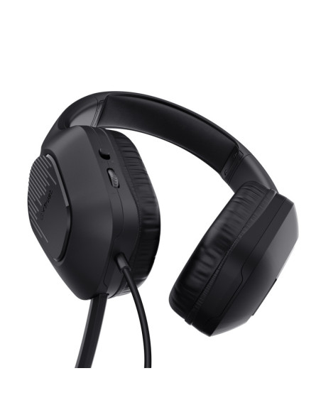 24990,Casti cu microfon Trust GXT415 ZIROX, 3.5mm jack, Negru