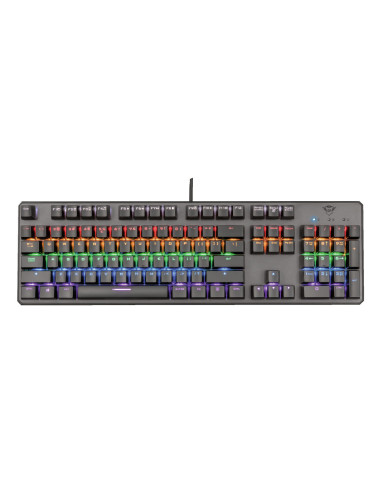22630,Tastatura Trust GXT 865 Asta RGB LED Mechanica, USB, Negru