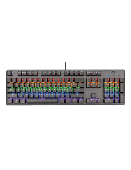 22630,Tastatura Trust GXT 865 Asta RGB LED Mechanica, USB, Negru