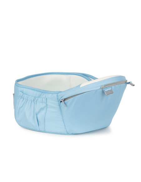 JU2601-Blue,Marsupiu cu scaunel Juju HugMeTight, Albastru