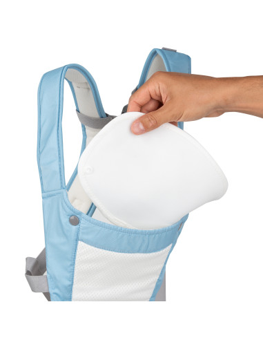 JU2601-Blue,Marsupiu cu scaunel Juju HugMeTight, Albastru