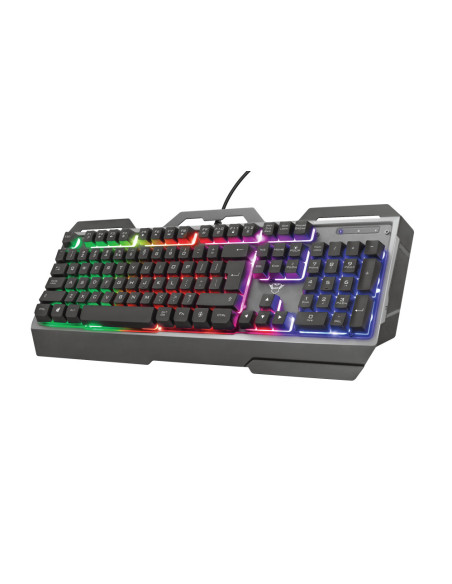 23577,Tastatura Trust GXT 856 Torac, RGB LED, USB, Negru