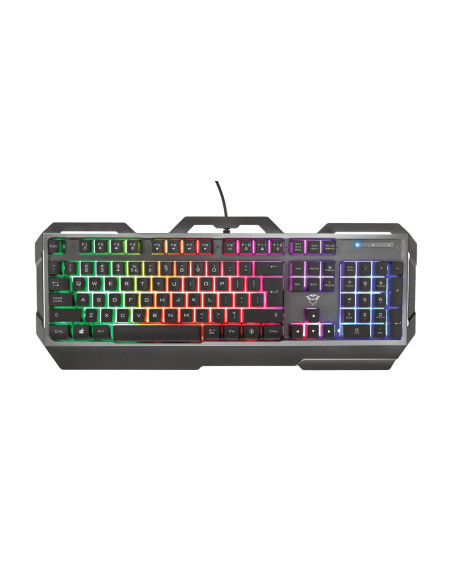 23577,Tastatura Trust GXT 856 Torac, RGB LED, USB, Negru
