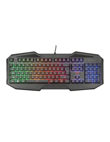 21621,Tastatura Trust GXT 830 RW-C Avonn Camo, RGB LED, USB, Negru