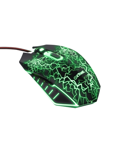 24625,Kit Trust GXT 783X Izza - Mouse Optic, RGB LED, USB, Black + Mousepad, Negru