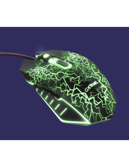 24625,Kit Trust GXT 783X Izza - Mouse Optic, RGB LED, USB, Black + Mousepad, Negru