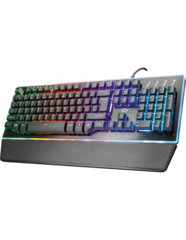 21839,Tastatura Trust GXT 860 THURA, RGB LED, USB, Negru