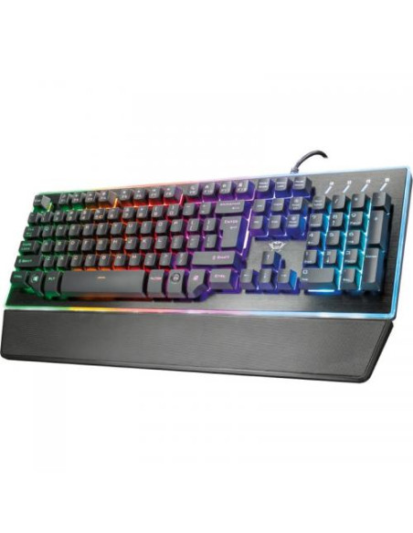 21839,Tastatura Trust GXT 860 THURA, RGB LED, USB, Negru
