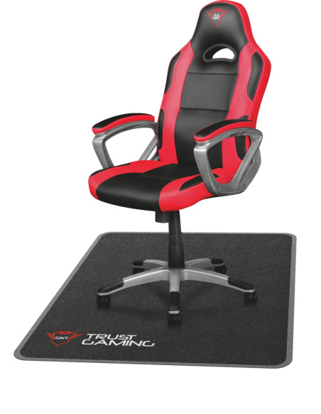 22524,Covor scaun gaming Trust Floormat GXT 715, Negru