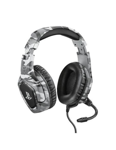 23531,Casti Trust GXT 488 Forze PS4, Prin cablu, Gaming, 20 - 20000 Hz, 339 g, Negru, Gri
