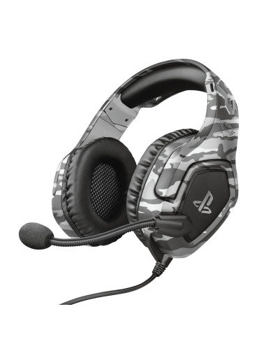23531,Casti Trust GXT 488 Forze PS4, Prin cablu, Gaming, 20 - 20000 Hz, 339 g, Negru, Gri