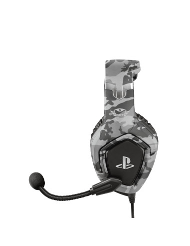 23531,Casti Trust GXT 488 Forze PS4, Prin cablu, Gaming, 20 - 20000 Hz, 339 g, Negru, Gri