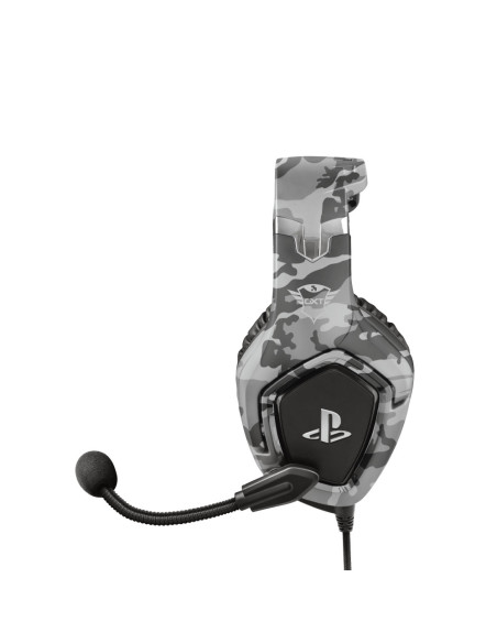 23531,Casti Trust GXT 488 Forze PS4, Prin cablu, Gaming, 20 - 20000 Hz, 339 g, Negru, Gri