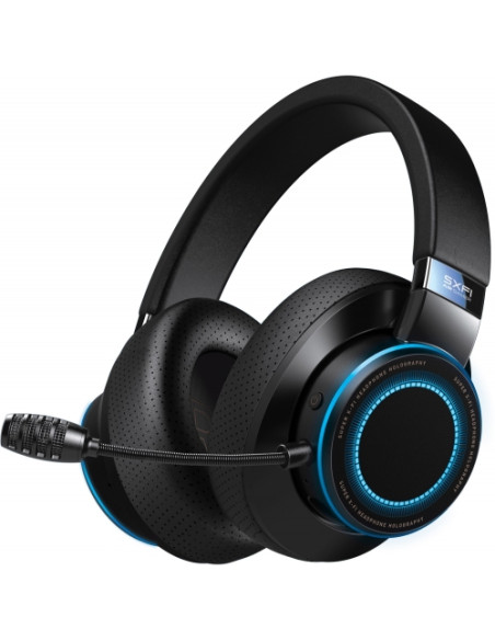 51EF0810AA005,Casti cu microfon Creative SXFI Air Gamer, Bluetooth/USB-C/3.5mm jack, Negru