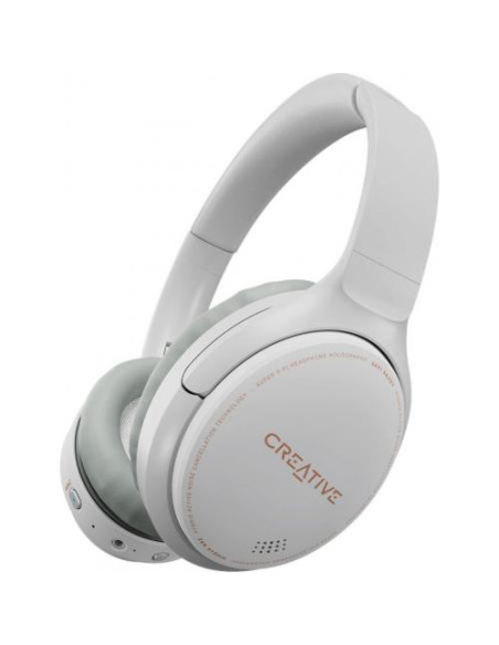 51EF1010AA000,Casti cu microfon Creative Zen Hybrid, Bluetooth/3.5mm Jack, Alb