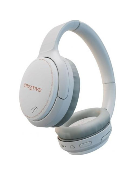 51EF1010AA000,Casti cu microfon Creative Zen Hybrid, Bluetooth/3.5mm Jack, Alb