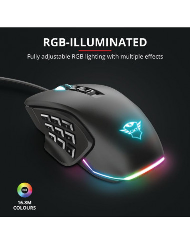 Mouse Trust GXT 970, Gaming Mouse, negru,TR-23764